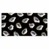 Oesters - Vissen - Blauw - Goud Muismat XXL klein -3d_leeg