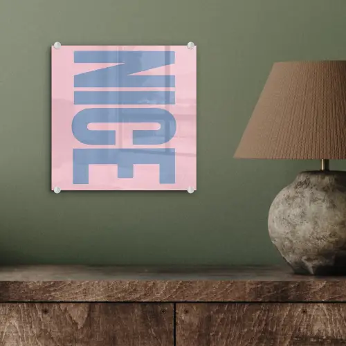 Nice - Paars - Roze plexiglas 5mm klein -sfeer3