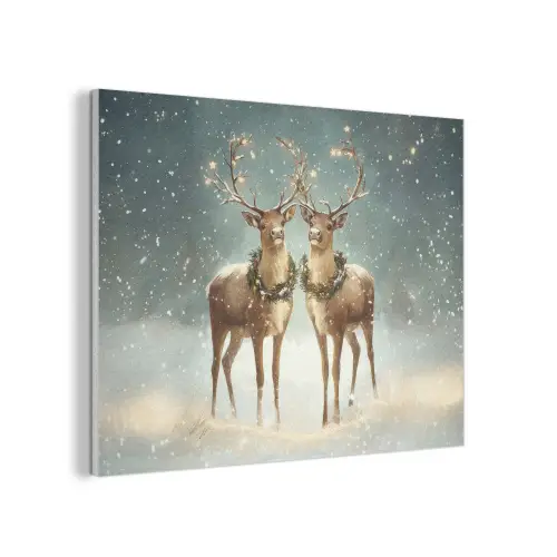 Kerstmagie - Winterwoud - Rendier PET vilt klein -3d