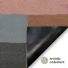 Illustratie - Vogel - Vlakken - Kleurrijk Deurmat klein -antislip_NL