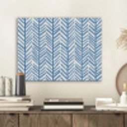 Patroon - Streep - Blauw PET vilt klein 837 -sfeer1