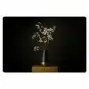 Bloembollen - Wit - Vaas - Minimalistisch Placemat vinyl groot -zzsfeer1_Kitchenyeah-website