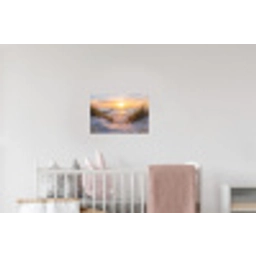 Strand - Zonsondergang - Natuur - Landschap Muursticker klein -kinderkamer