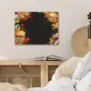 Fastfood - Graffiti - Hamburger - Eten - Modern PET vilt klein -sfeer3