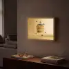 Pannenkoeken - Eten - Honing - Geel Light Box met batterij (Wandlamp) middel -sfeer1