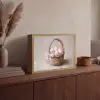 Mand - Eieren - Roze Light Box met batterij (Wandlamp) middel -sfeer2