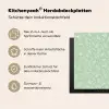 Verfrissende Groene Bladeren Inductie beschermer vinyl 3mm middel -zzzzzzusp-haakje_DE