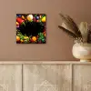 Groente - Graffiti - Kleurrijk - Koken - Abstract aluminium wit klein -sfeer4