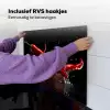 Peper - Rood - Zwart - Water - Groente Inductie beschemer met haakjes middel -ky-ophangen-nl