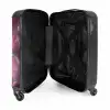 Roze alien in de ruimte NBS - Handbagage koffer - Kinderen Unisex middel -binnenkant