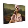 Mona - Klassiek - Roze canvas 2cm klein -z3d