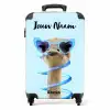 Sierk Struisvogel Blauw NBS - Handbagage koffer - Kinderen Unisex middel -productfoto_recht