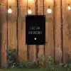 Last van lentekriebels - Quotes - Spreuken tuinposter los doek klein -sfeer1