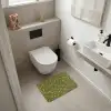 Landelijk - Bloemen -  Groen WCmat klein 1009 -sfeer1