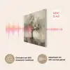 Beige - Abstract - Boom - Goud PET vilt klein -USP_NL