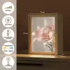 Lelies - Meeldraden - Roze - Wazig Light Box met kabel (Tafellamp) klein -USP_NL
