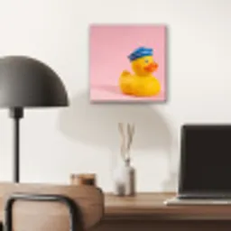 Matroos - Eend - Roze aluminium wit klein -sfeer5