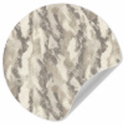 Slang - Patroon - Taupe Wandcirkel behangsticker klein 186 -3d