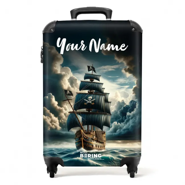 Suitcase with name - Dark Diamond
