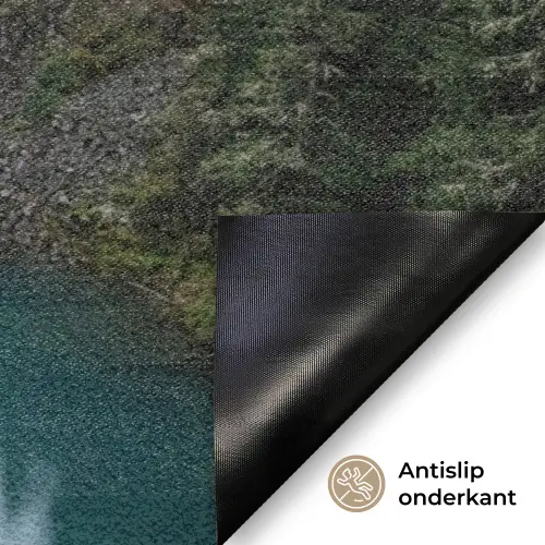 Waterval - Bomen - Bergen Deurmat klein -antislip_NL