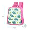 Triceratopsen tussen boompjes Kinderrugzak - Roze middel -productfoto_formaten