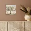 Boom - Beige - Goud - Verflook - Grijs aluminium wit klein -sfeer4