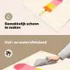 Waterijsje - Retro - Stokje - Roze Inductie beschemer met haakjes klein -ky-schoon-nl