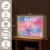 Sterren - Abstract - Kleuren Light Box met batterij (Wandlamp kind) middel -USP_websiteoverzichtNL