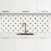 Geometrie - Lijn - Hart - Patroon keuken achterwand 2 middel 871 -3d