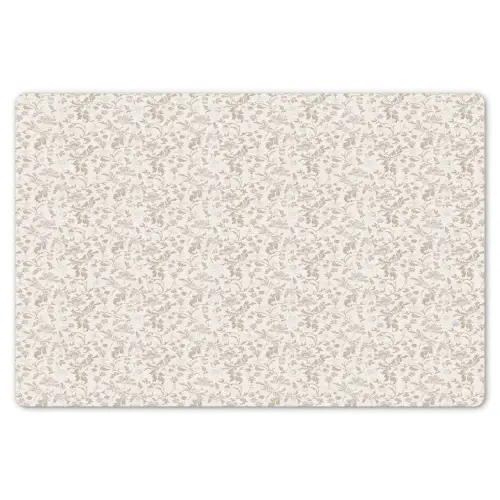 Bloemen - Patroon - Taupe Placemat vinyl groot 368 -zzsfeer1_Kitchenyeah-website