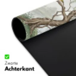 Reiger - Landschap - Groen Muismat XXL klein -sfeer2