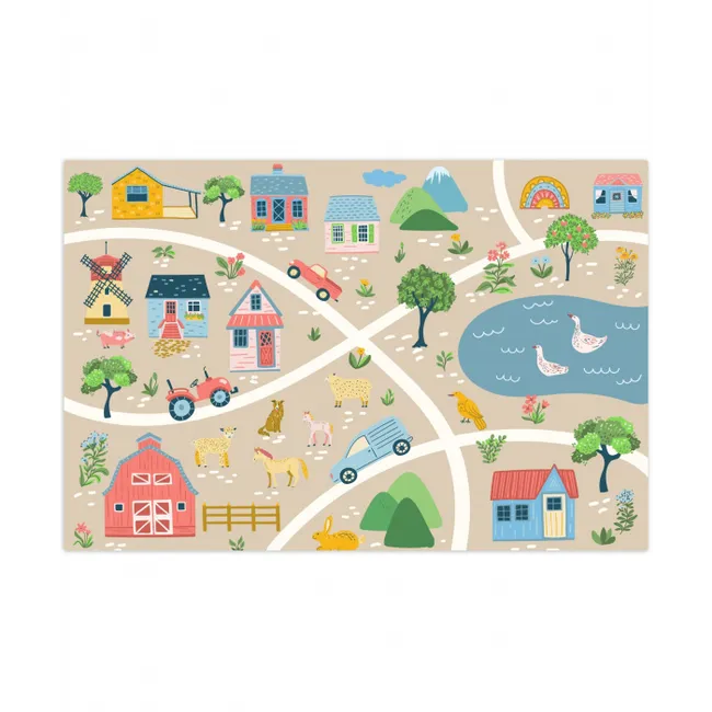 speelkleed-boerderij-4 Speelmat klein -3d