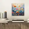 Bloemen - Natuur - Waterverf - Kunst aluminium wit klein -sfeer1