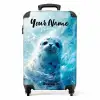 Zeger Zeehond NBS - Handbagage koffer - Kinderen Unisex middel -productfoto_recht