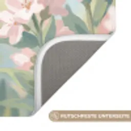 Kolibrie - Illustratie - Kleurrijk Badmat klein -USP_AntislipDE