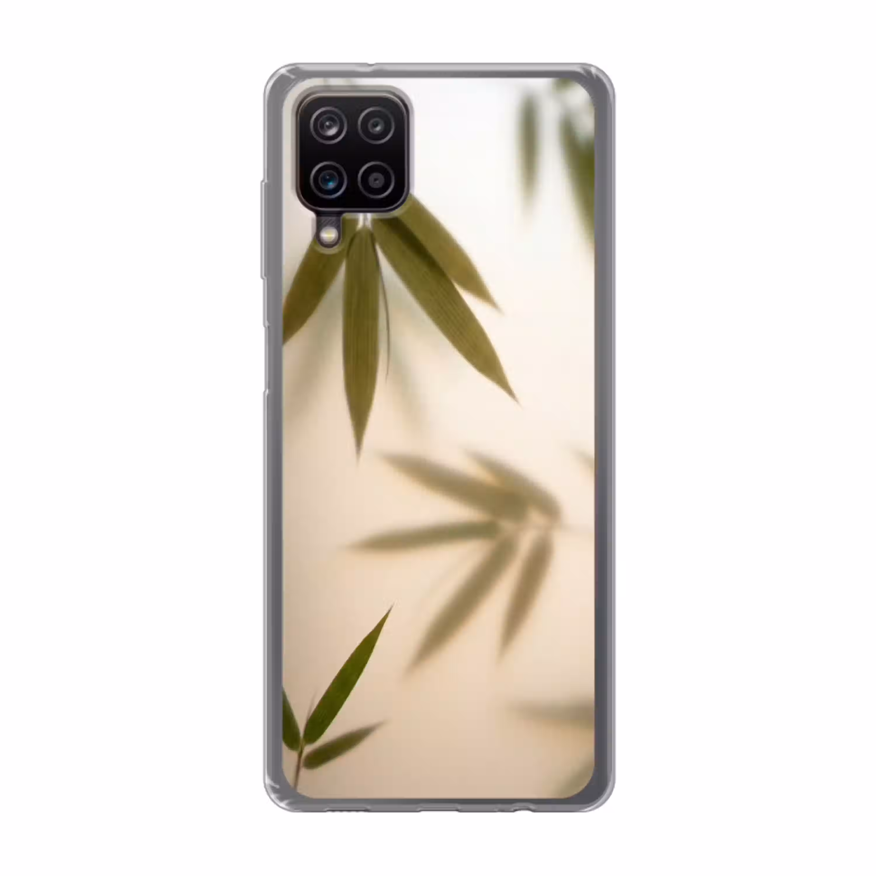 Planten - Bladeren - Natuur - Groen Telefoonhoesje Samsung Galaxy A12 klein -3d