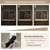 Hond - Sigaar - Hoed - Pak Light Box met batterij (Wandlamp) middel -USP_dimbaarNL