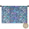 Muur - Iriserende - Kleuren Wandkleed katoen klein 269 -t3d_DE