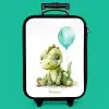 Dino met blauwe ballon Kinderkoffer - Zwart klein -zzz_website3d_nbs