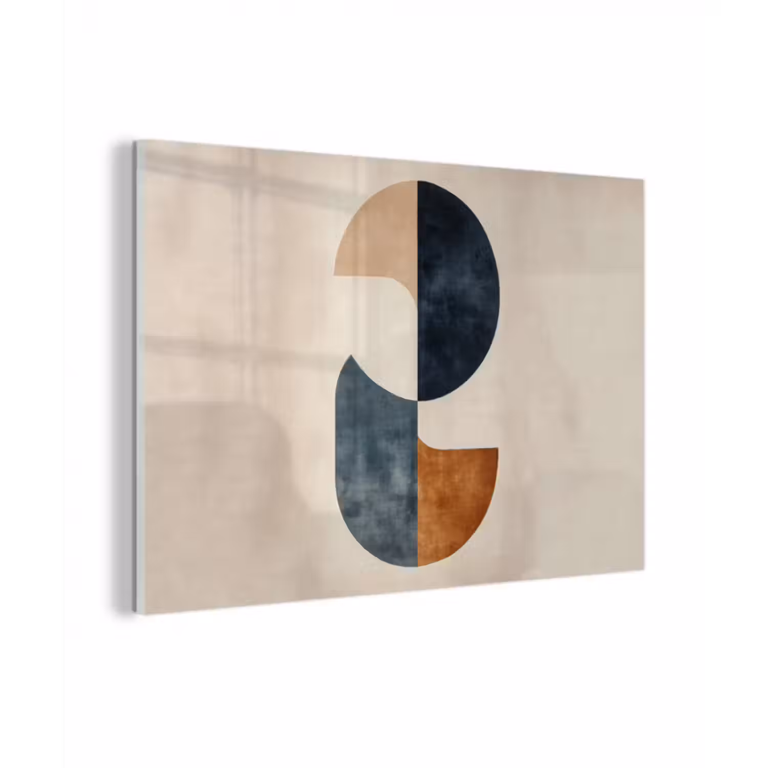 Glasbild - Kreise - Abstrakt - Farbenfroh