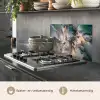 Goud - Blauw - Marmer keuken achterwand spatscherm klein -usp_NL
