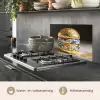 Delftsblauw - Goud - Burger keuken achterwand spatscherm klein -usp_NL