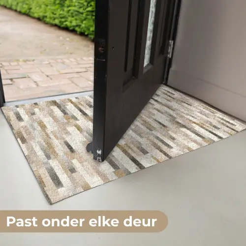 Abstract - Patroon - Kwaststreken Deurmat klein 898 -USP_NL