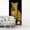 Panter - Realistisch - Bruin fotobehang vinyl groot -woonkamer