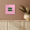 Yes fun - Groen - Roze plexiglas 5mm klein -sfeer5
