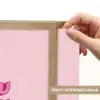 Bisou - Roze - Schaduw Light Box met batterij (Wandlamp) middel -USP_websiteprintNL