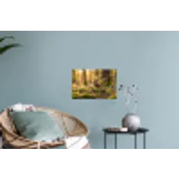 Houtsnip - Bos - Bladeren - Herfst - Gecamoufleerd Muursticker klein -plant