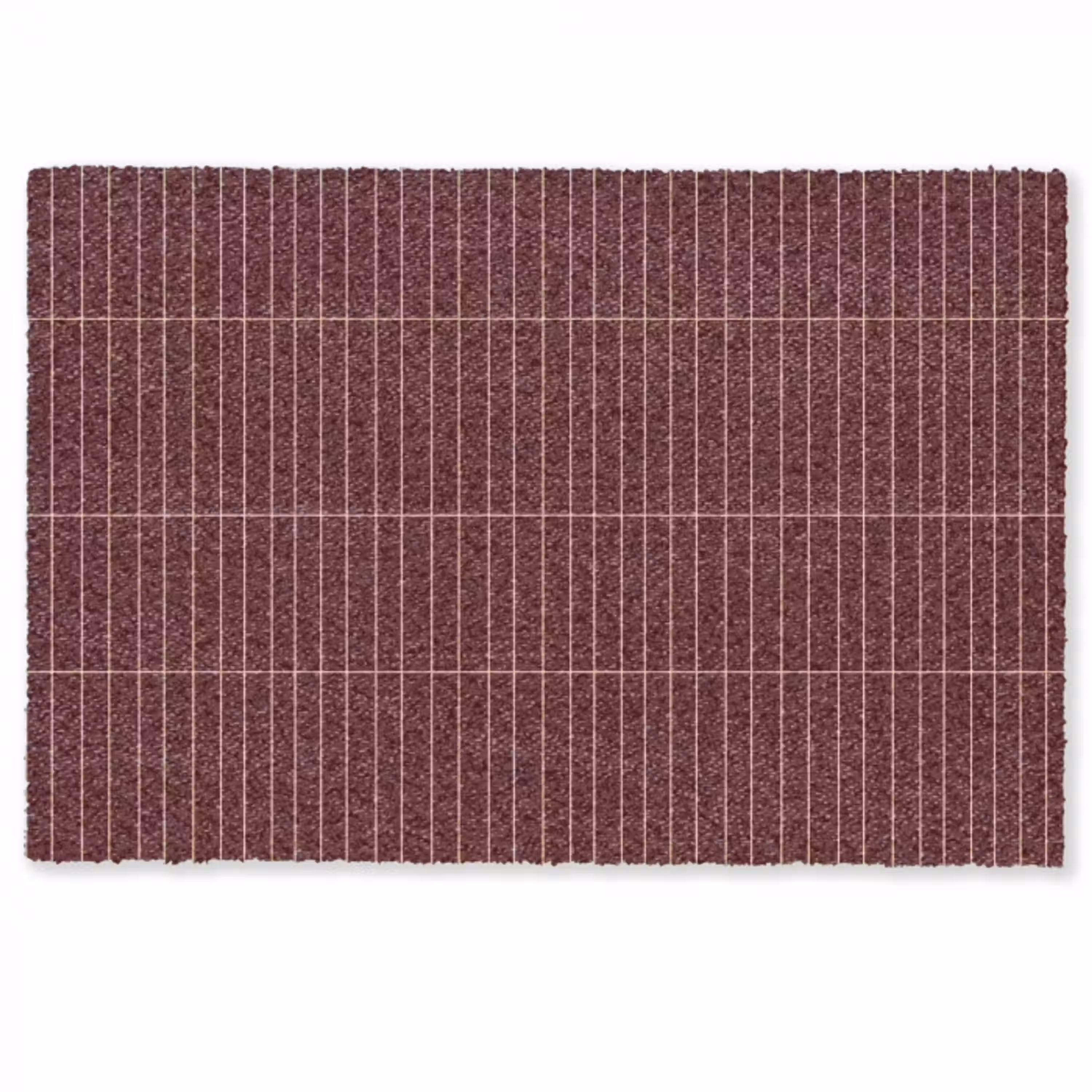 Lijnen - Patroon - Bordeaux Deurmat klein 898 -zkaufland3d