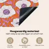 Bloemen - Grafisch - Oranje Inductie beschemer met haakjes klein 777 -ky-onderkant-nl