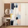 Kunst - Wit - Abstract - Modern deurposter klein -sfeer3